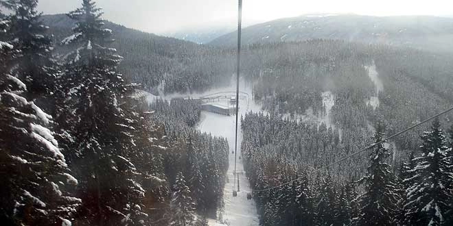 Uitzicht vanuit de Gaisjoch-gondel in skigebied Gitschberg-Jochtal © SkigebiedenGids.nl