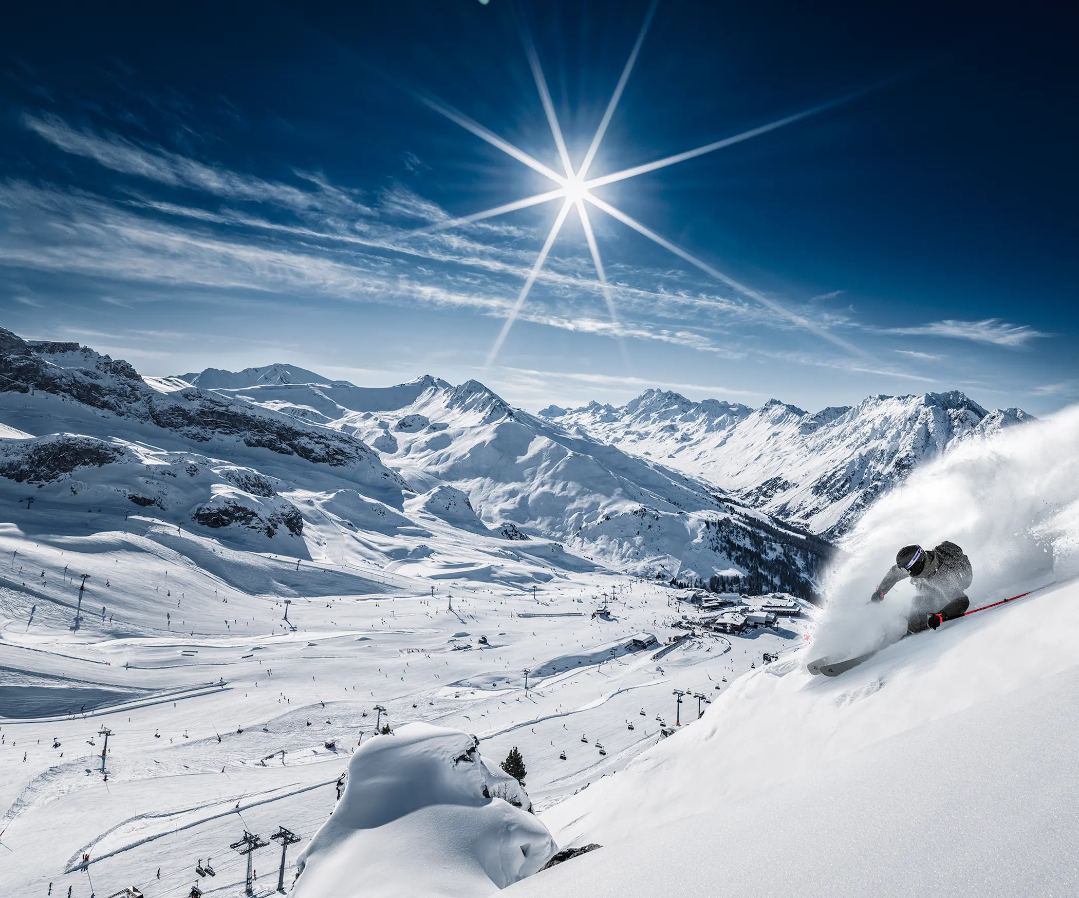 Spring Blanc in Ischgl in het Paznauntal © TVB Paznaun - Ischgl