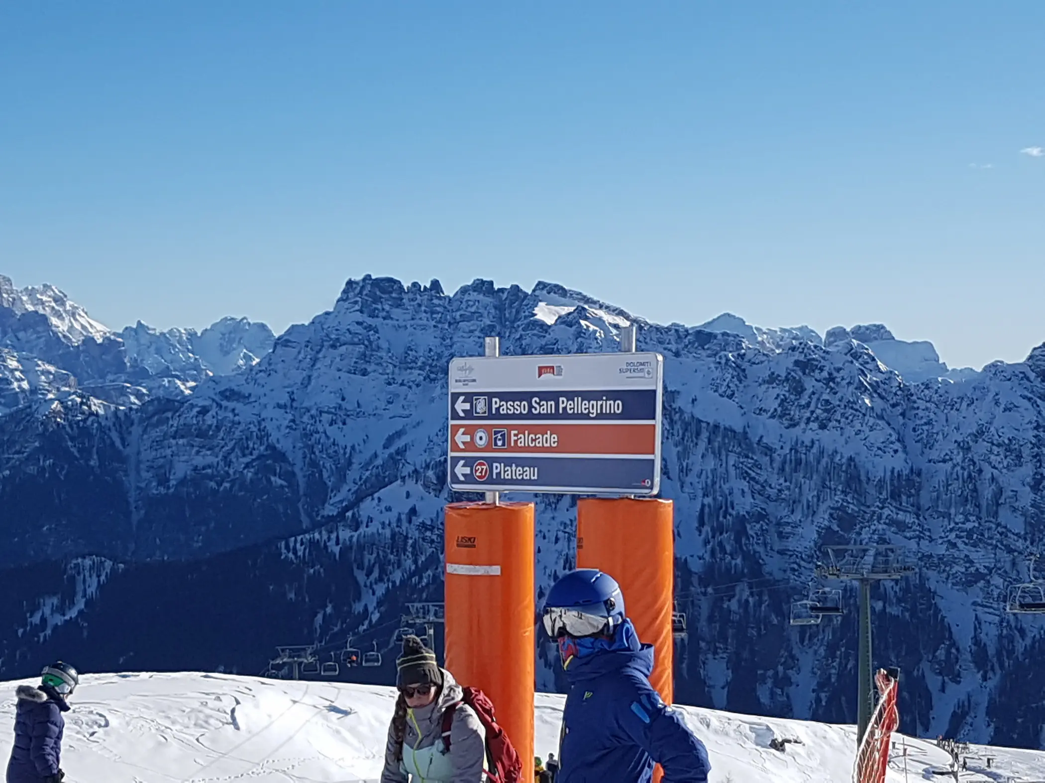 Skigebied San Pellegrino in Val di Fassa © Skigebiedengids.nl