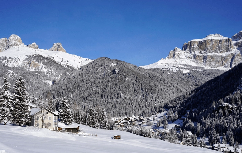 Skigebied Canazei, de 'skihoofdstad' van Val di Fassa