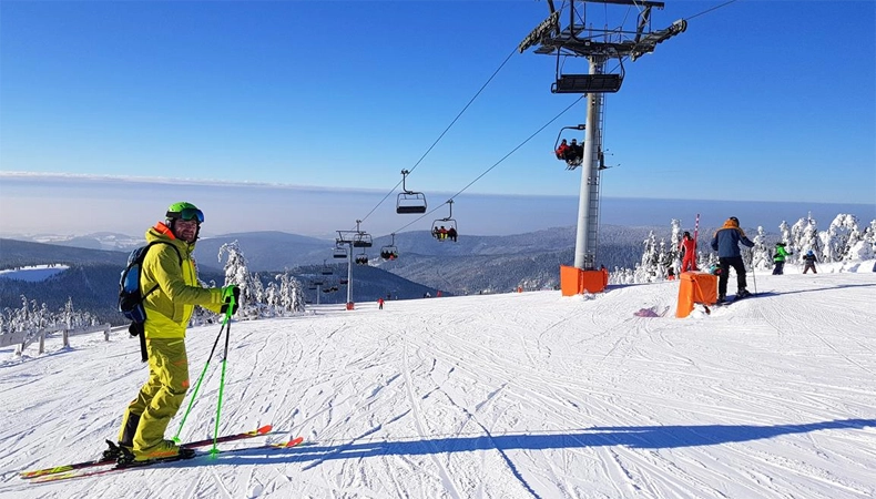 Skigebieden in Tsjechië: Spindleruv Mlýn © Tomás Rucký