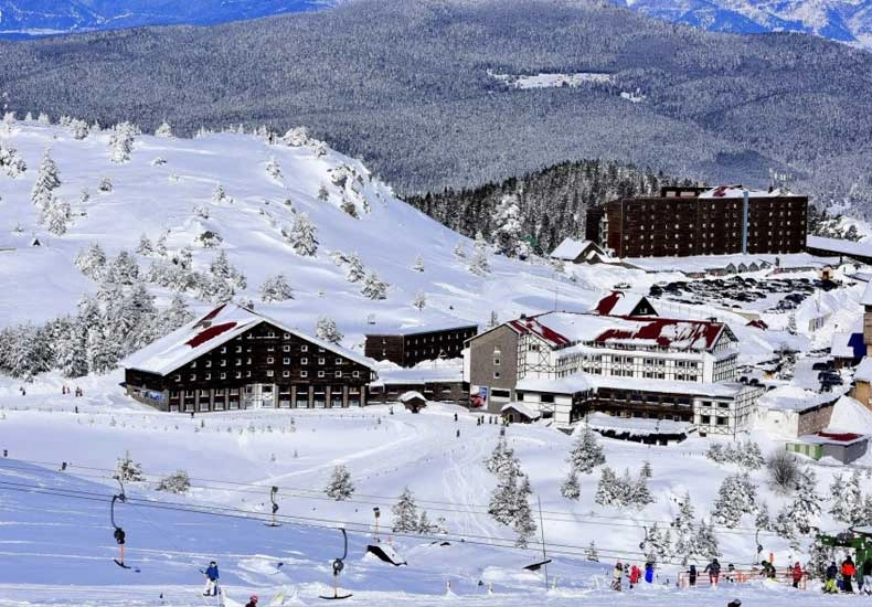 Wintersport in Turkije in skiresort Kartalkaya © TGA / Turks Verkeersbureau