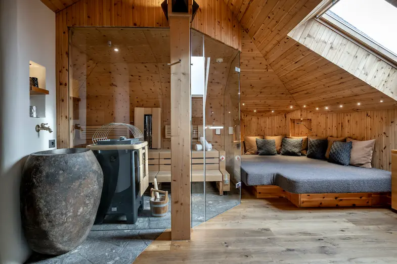 Suite met privé-sauna. © Das.Goldberg