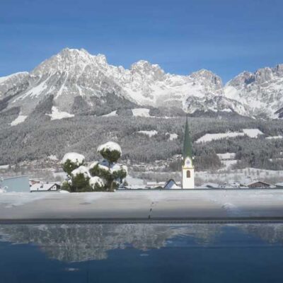 Das Kaiserblick in Ellmau: verwennerij met wellness, wijn, wintersport en gastronomie van de eerste tot de laatste minuut