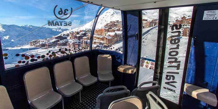 Funitel de Peclet in Val Thorens © C. Cattin/OT Val Thorens