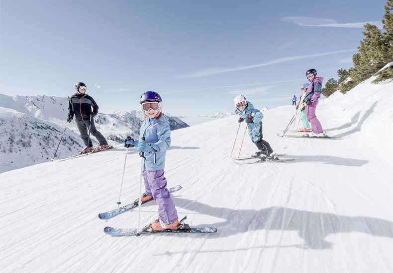 Het skigebied van Malbun bestaat voornamelijk uit familievriendelijke pistes. © Gorfion Familotel