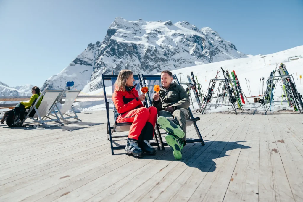 Lenteskiën in Gargellen in Montafon © Montafon Tourismus / Marie-Christin Schilcher