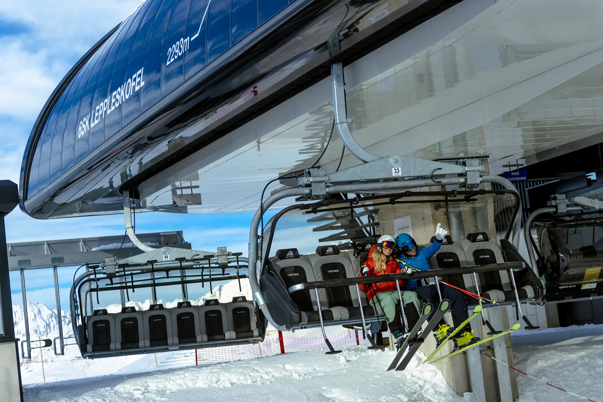 Nieuwe Leppleskofel stoeltjeslift in St Jakob. © Martin Lugger / TVB Osttirol