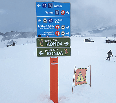 De Seiser Alm of Alpe di Siusi in Ortisei is een echt familieskigebied © SkigebiedenGids.nl