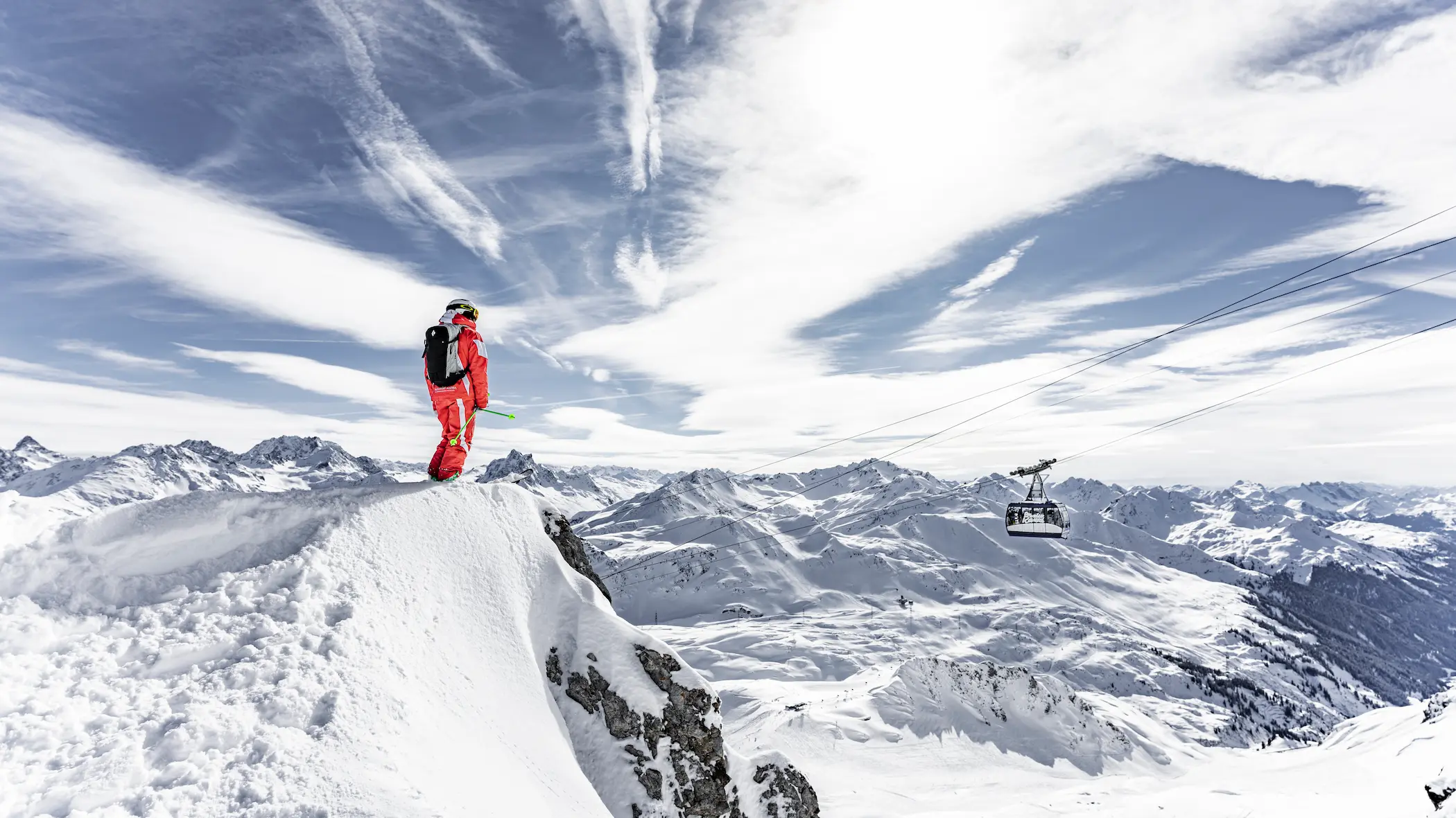 Sankt Anton am Arlberg is een van de bekendste dorpen in de Ski Arlberg. © TVB St. Anton am Arlberg / Patrick Bätz