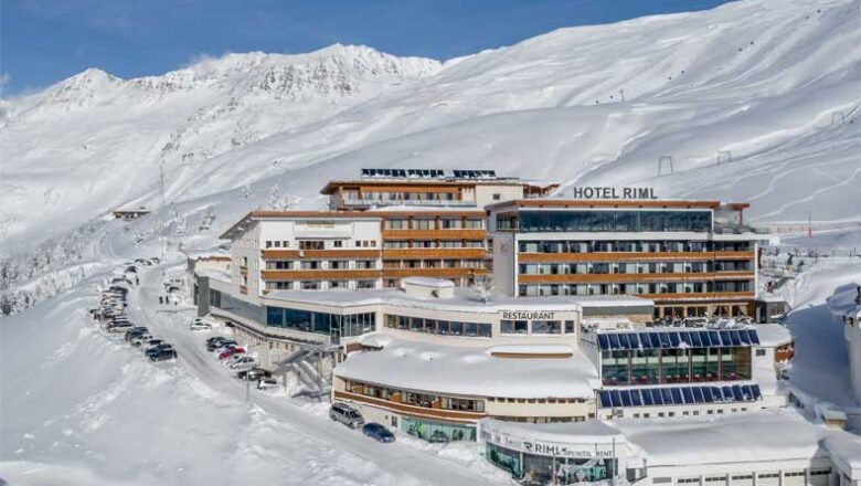 Hotel Riml: 4 sterren superior adult only ski- en wellneshotel aan de piste in Hochgurgl