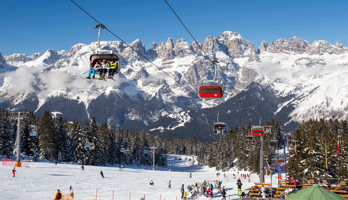 Skiën in de Brenta Dolomieten: Paganella © Frizzera / Skirama Dolomiti
