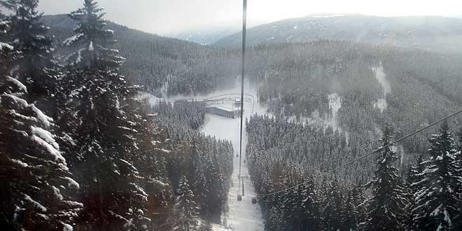 Uitzicht vanuit de Gaisjoch-gondel in skigebied Gitschberg-Jochtal © SkigebiedenGids.nl