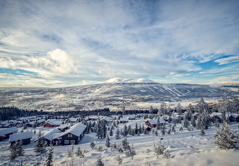 Van de skigebieden in Noorwegen is Trysil het grootste skigebied. © Ola Matsson / Skistar Trysil