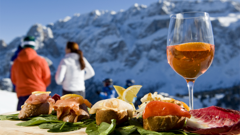 Skigebied Val Gardena: skigebied met culinaire hoogtepunten