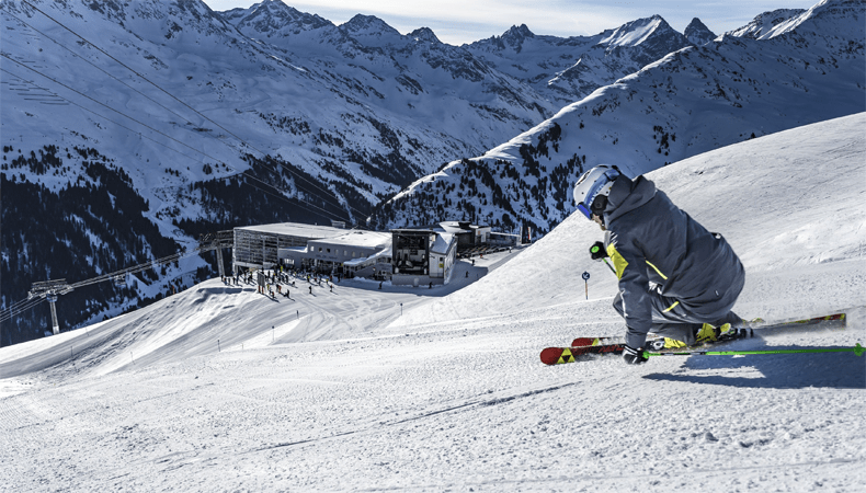 Ski Arlberg is het grootste aaneengesloten skigebied in Oostenrijk. © Arlberger Bergbahnen