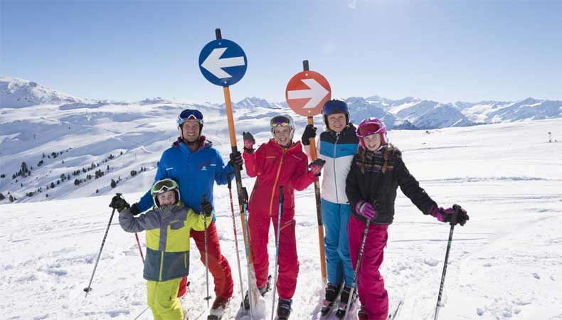 85 procent van de skipistes in skigebied Wildkogel-Arena is blauw of rood © Wildkogel - Arena Neukirchen & Bramberg