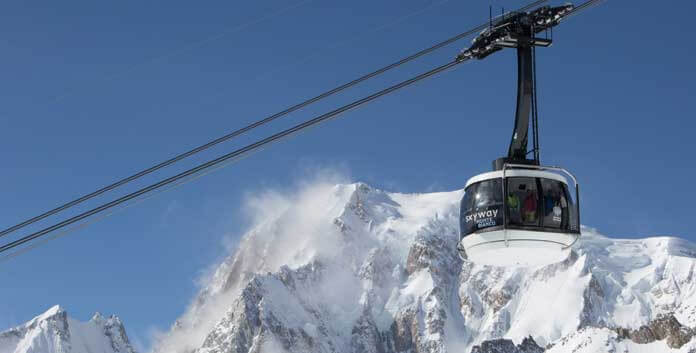 skigebied Courmayeur: skiën op de Mont Blanc © Antonio Furingo