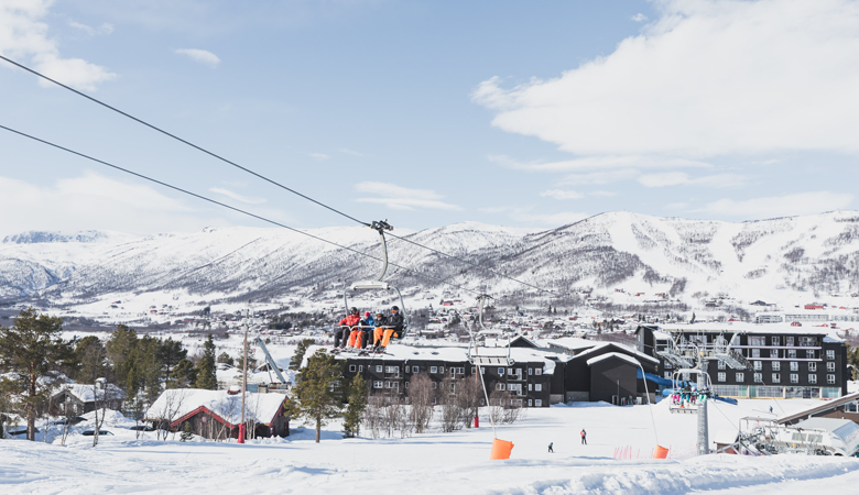 Skiën kent in Geilo, spreek uit 'Jailo' een lange traditie. © Nordic