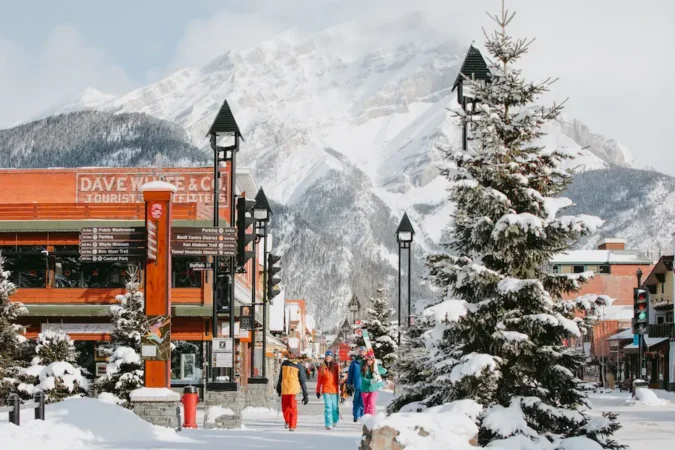 Welkom in Banff ©Travel Alberta - Mike Seehagel